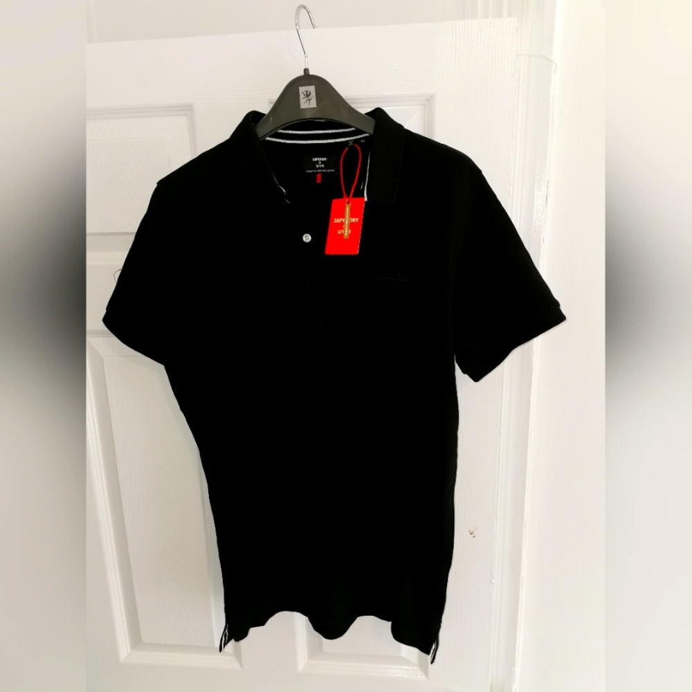 Mens superdry classic polo - Picture 1 of 4